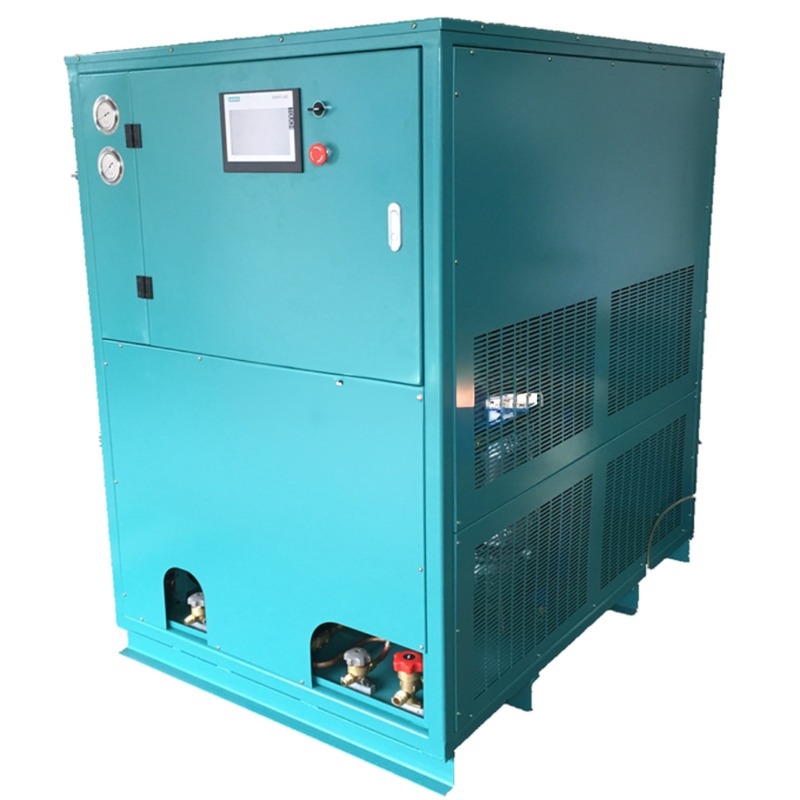 OEM factory refrigerant gas recovery pump 25HP oil less ISO tank recovery unit R134a R32 recovery recharge machine