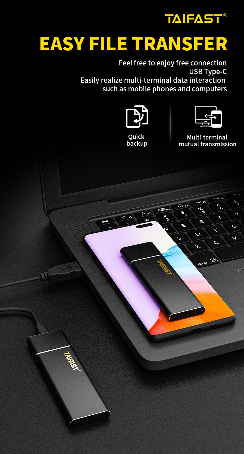 60gb NGFF Mobile Hard Drive M 2 Sata Taifast External Portable Disk