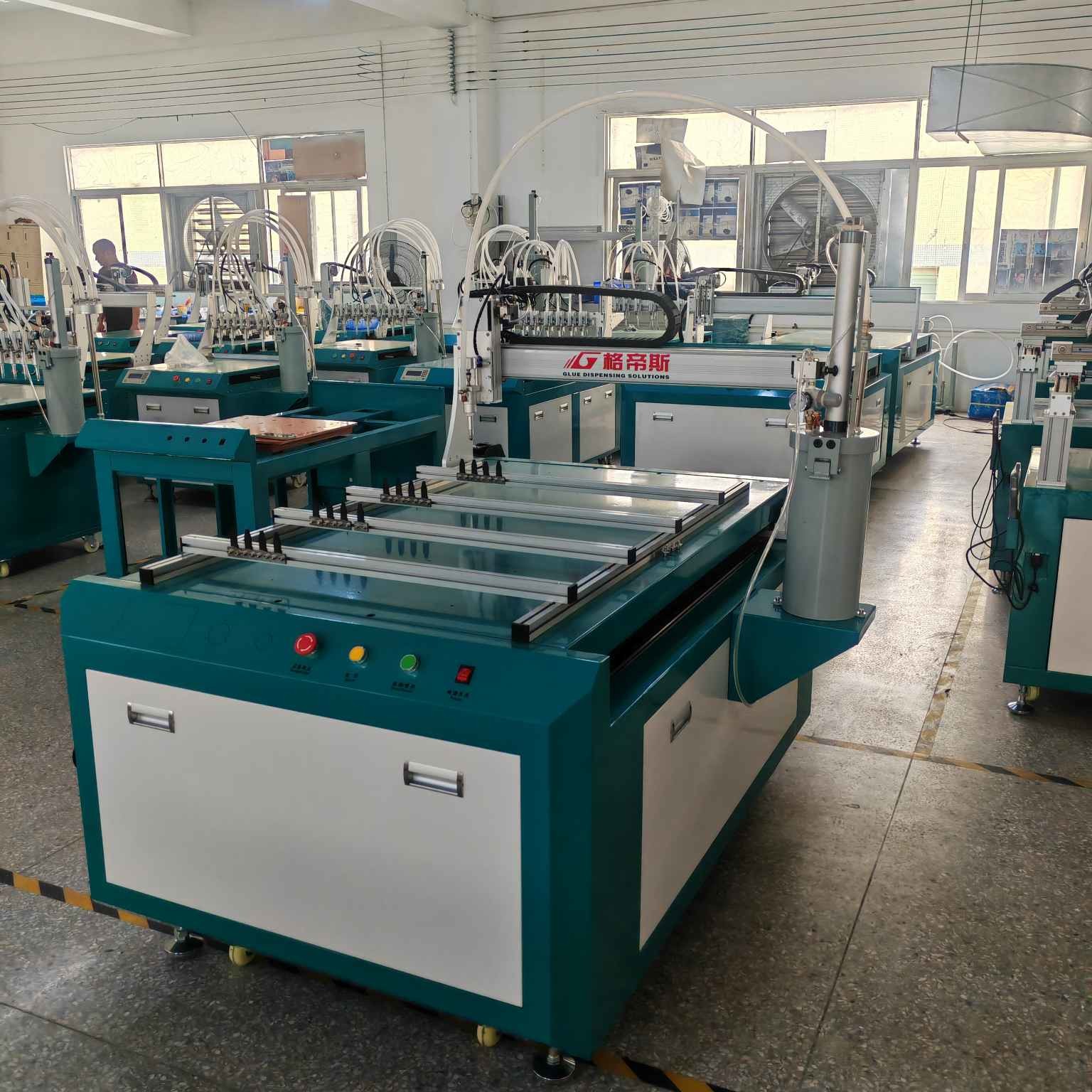 150W 3 Axis Dispensing Robot 1200*800*100mm Automatic Glue Dispenser Machine For LED street light