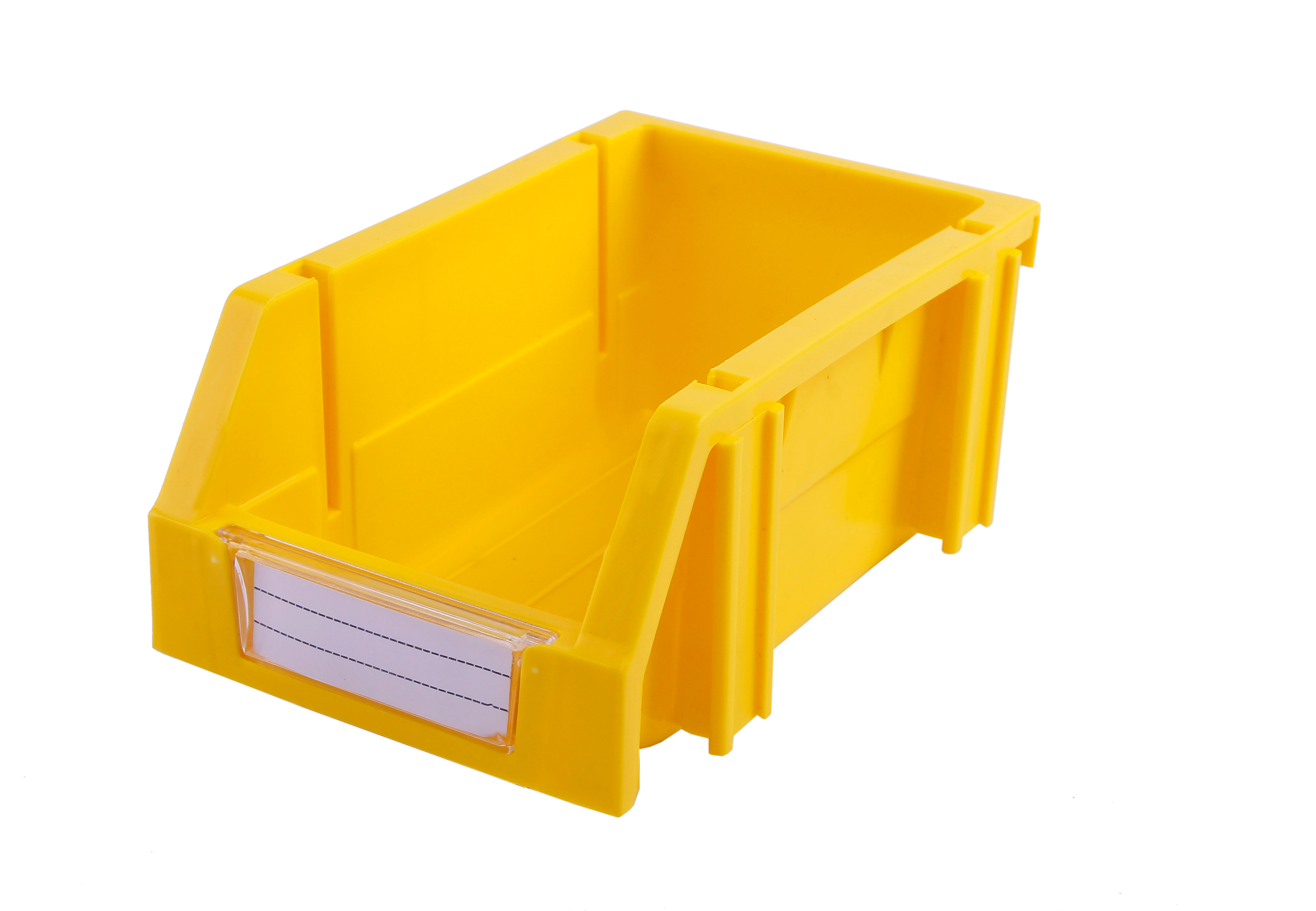 Solid Box Style Plastic Storage Container for Neat and Tidy Workbench Organization