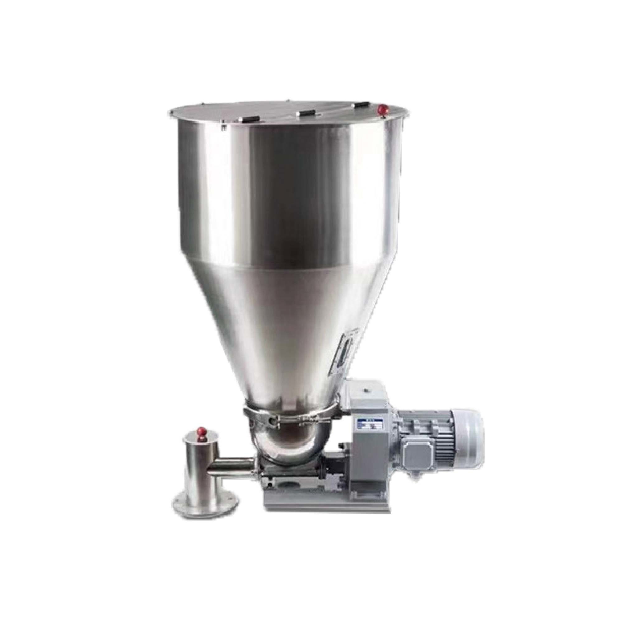 Hopper Stainless Steel Extruder Machine Parts Customizable Extrusion Hopper