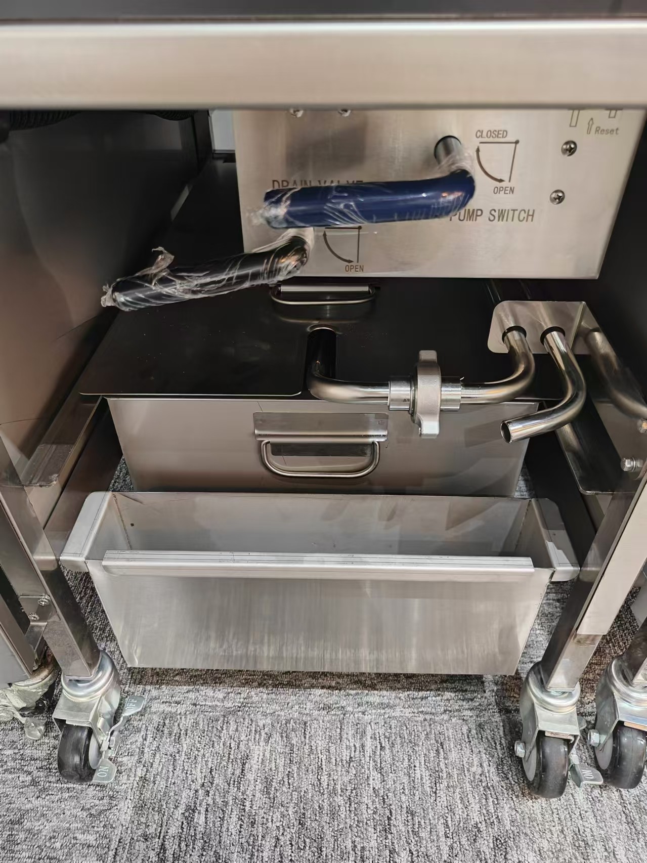 Compute Panel Electric 4HD 13.5KW Broast Frying Machine Chicken Pressure Fryer