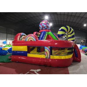 Custom Inflatable Amusement Park / High Strength Bouncy Jumping Castles