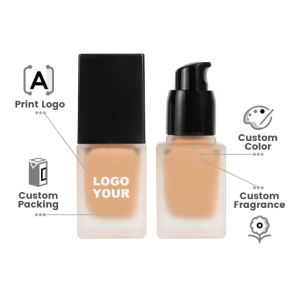 High Quality 10 Shades Square Tube Makeup Foundation Full Coverage Private Label