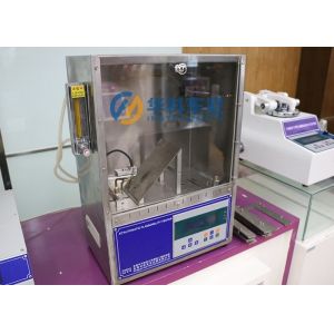 45 degree Flammability Tester Toys Testing Equipment to check flammable
