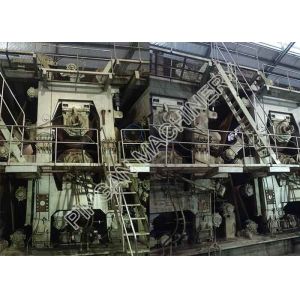 Single Wire Kraft Paper Machinery Stable Running Output 155T / Day