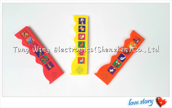 Educational Red 8 Button Module For Baby Sound Books with Voice recordable 4