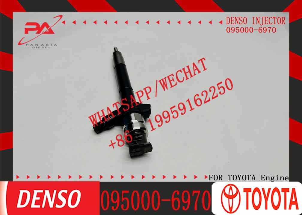 High Performance Fuel Injector 095000-6970 Common Rail Injector 23670-51040 for TOYOTA