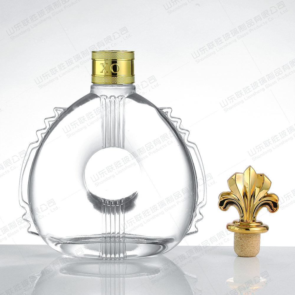 Custom Size Accepted Mini Glass Bottles with Cork Lid and Rubber Stopper Sealing Type