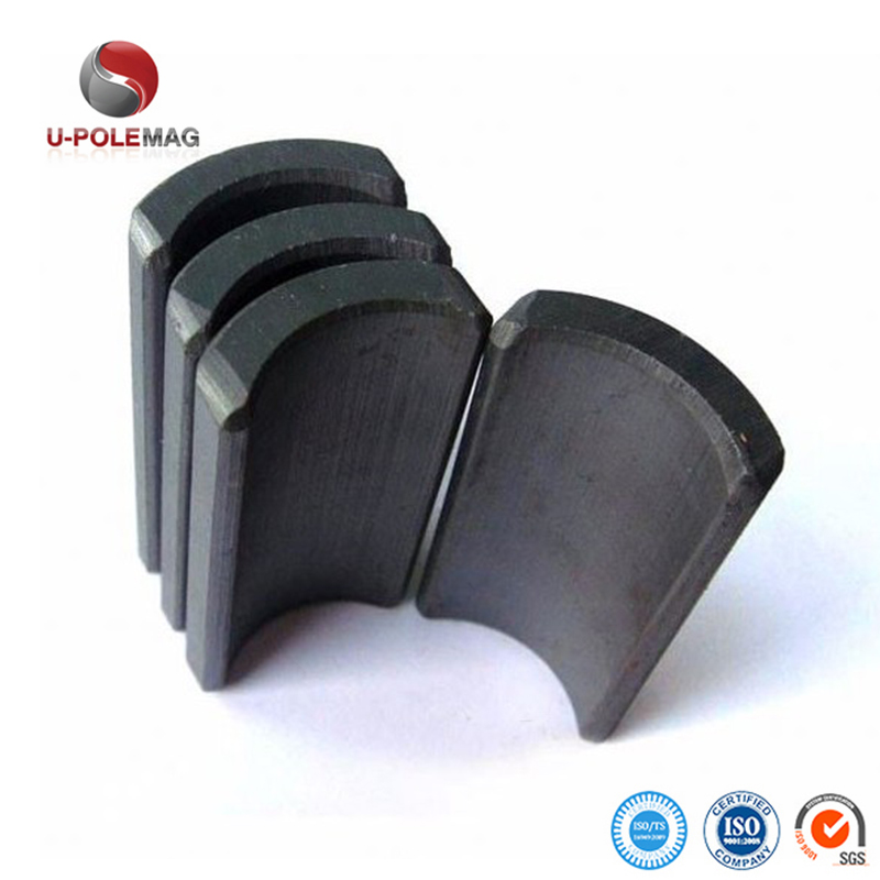 Y30 Grade Ceramic Curve Ferrite Magnets with Excellent Resistance to Demagnetization