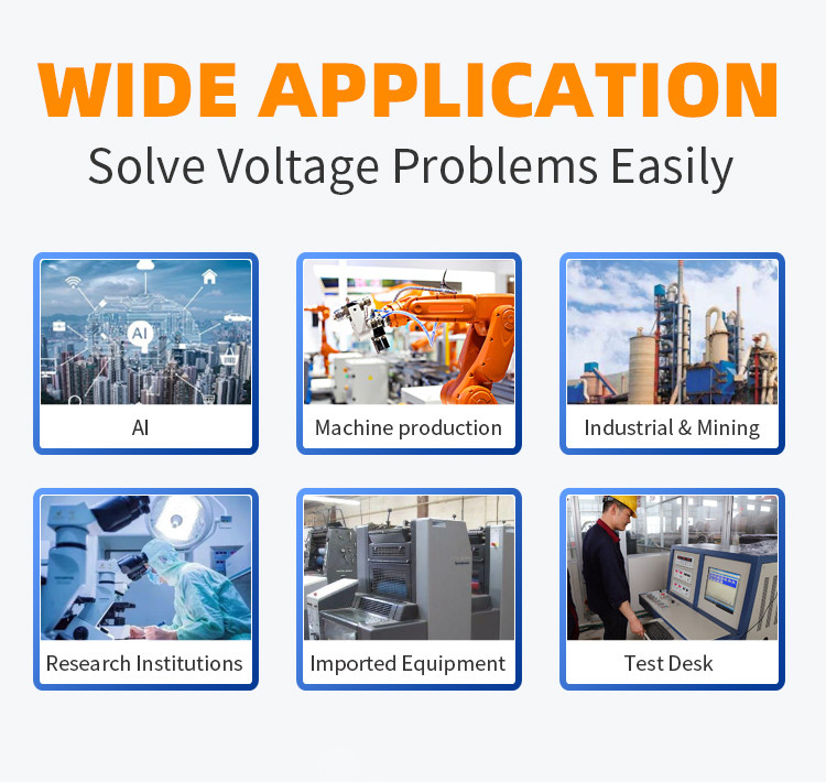 Touch Screen Three Phase Voltage Regulator HMI TSGC2 SVC 200KVA