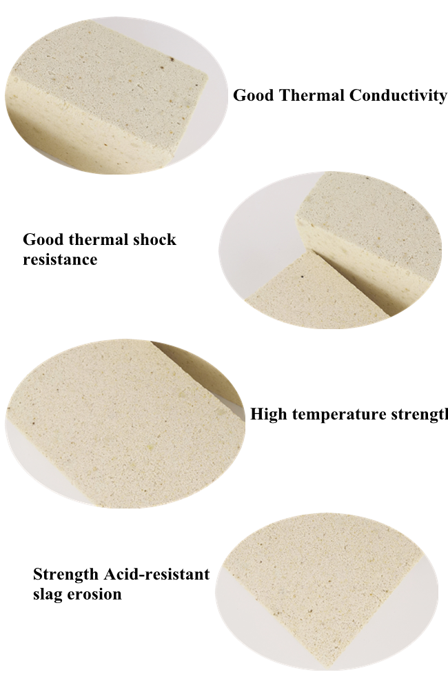 Silica Insulating Lightweight Refractory Bricks for High Refractoriness in Coke Ovens