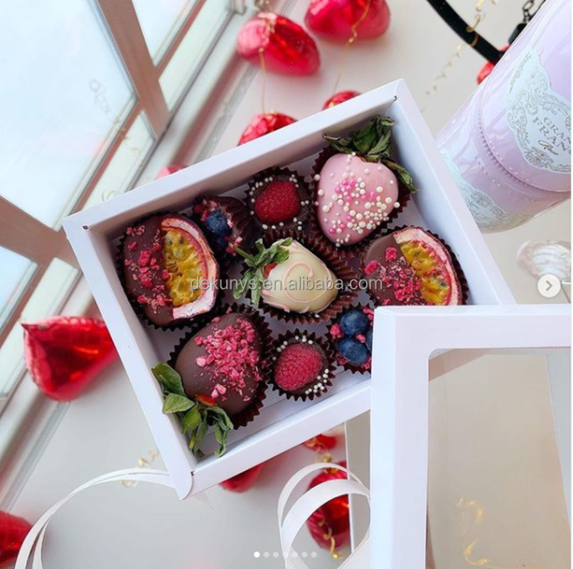 Cardboard Assorted Chocolate Box Packaging Matt Lamination Custom Printed