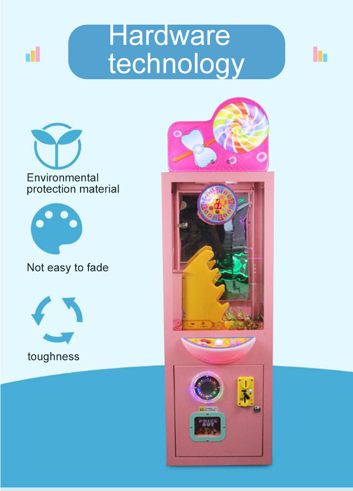 Cartoon 150W Lollipop Candy Machine With LCD Screen