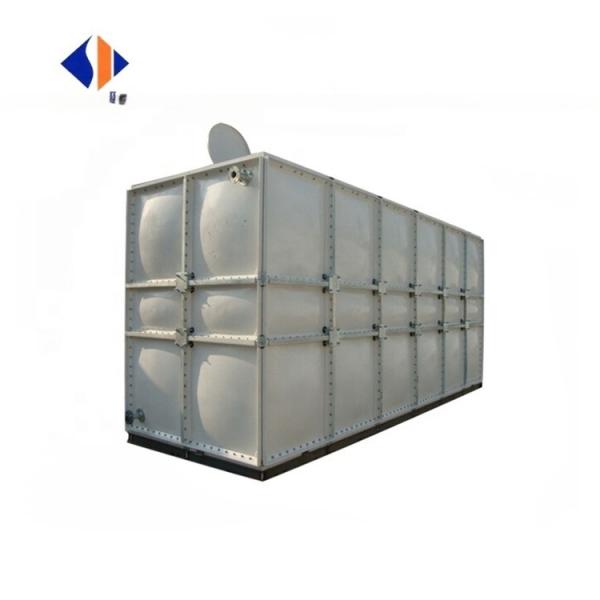 60000 Liters Horizontal Fiberglass GRP Water Treatment Tank with SMC Sectional