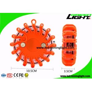 Super Bright Safety Led Warning Light Orange Roadside Emergency Disk