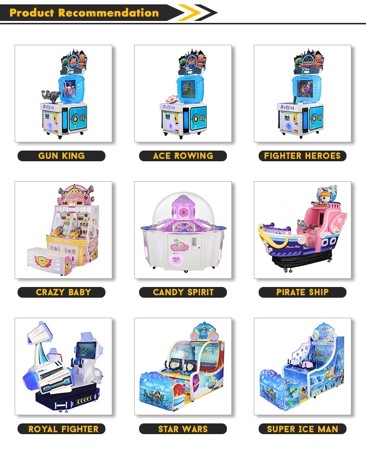 19 Inches Screen Small Size Kids Arcade Machine Twist Egg Award Way