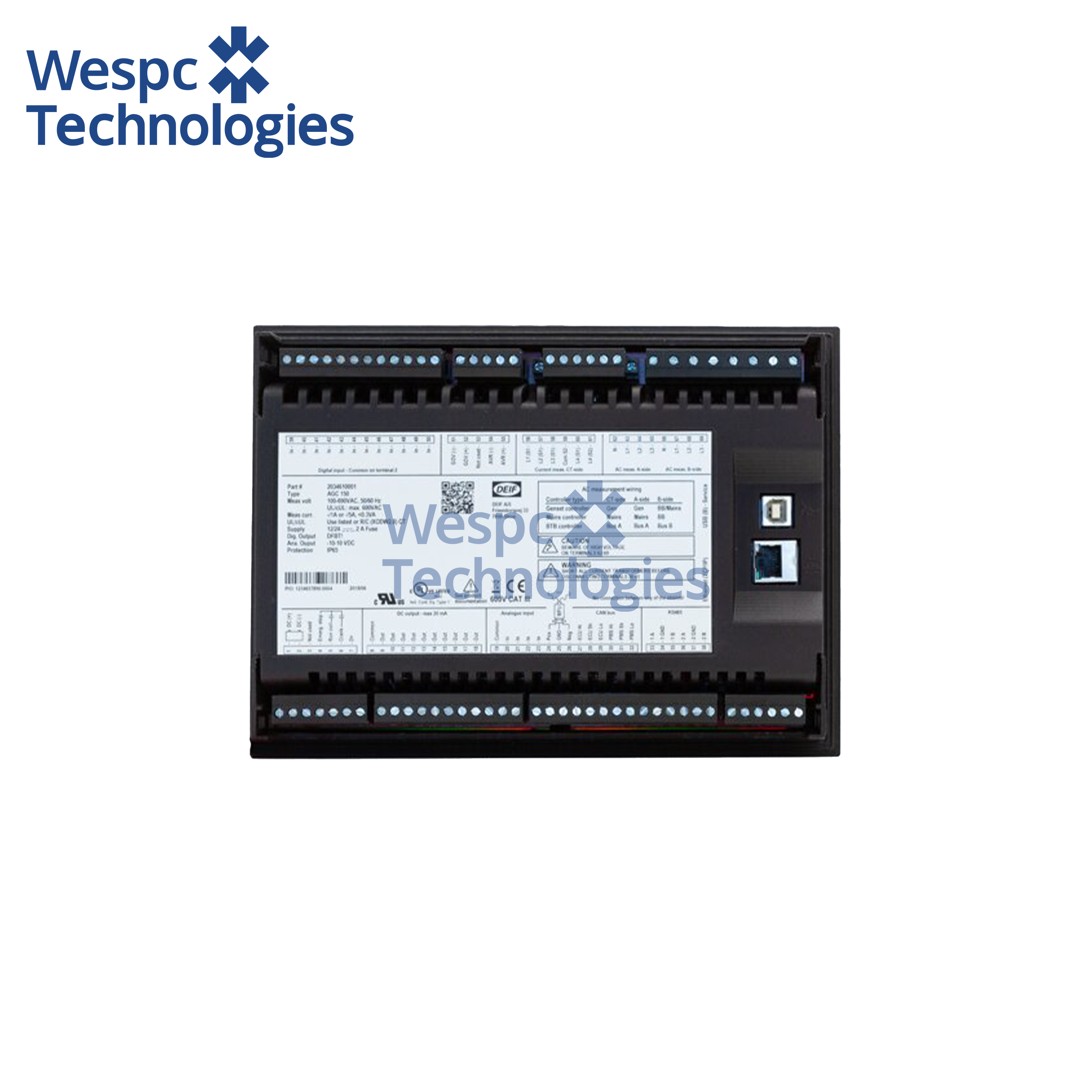 Wespc Original AGC150 Hybrid Advanced Genset Controller Power Management