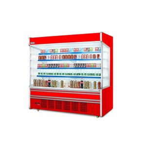Grocery Multideck Cold Drink Vegetable Display Fridge Open Chiller