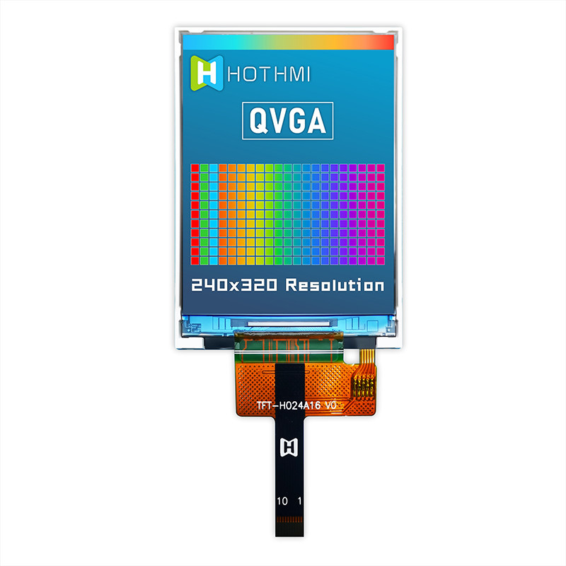 2.4 Inch 240x320 SPI Industrial Monitor TFT LCD Display Manufacturer Sunlight Readable