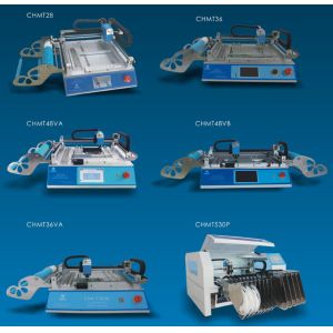  high speed desktop SMT Pick And Place Machine 6 Models CHMT series Manufactures