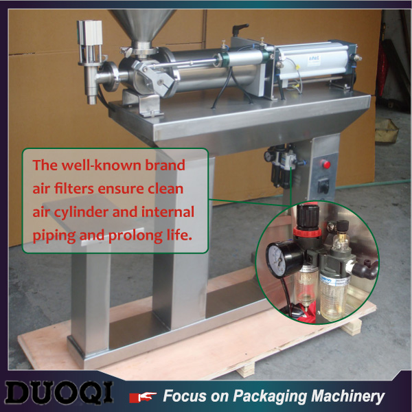 50 KG Filling Precision ≤1% DUOQI G1WLD Vertical Automatic Pump Liquid Paste Filling Machine