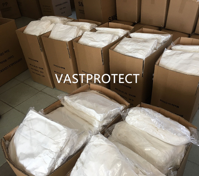 Anti Static Tyvek 400 Coveralls Type 5 6 Microporous Safety PPE Disposable Coverall