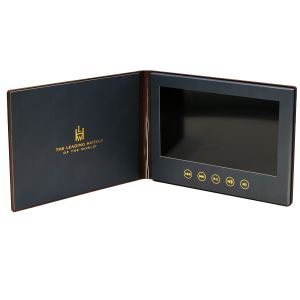 10.1” LCD Video Business Cards Audio in WMA Format 1GB Memory for B2B Needs