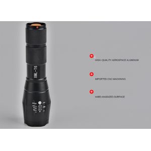 800LM Rechargeable Led Flashlight / Brightest Handheld Flashlight CREE XML T6