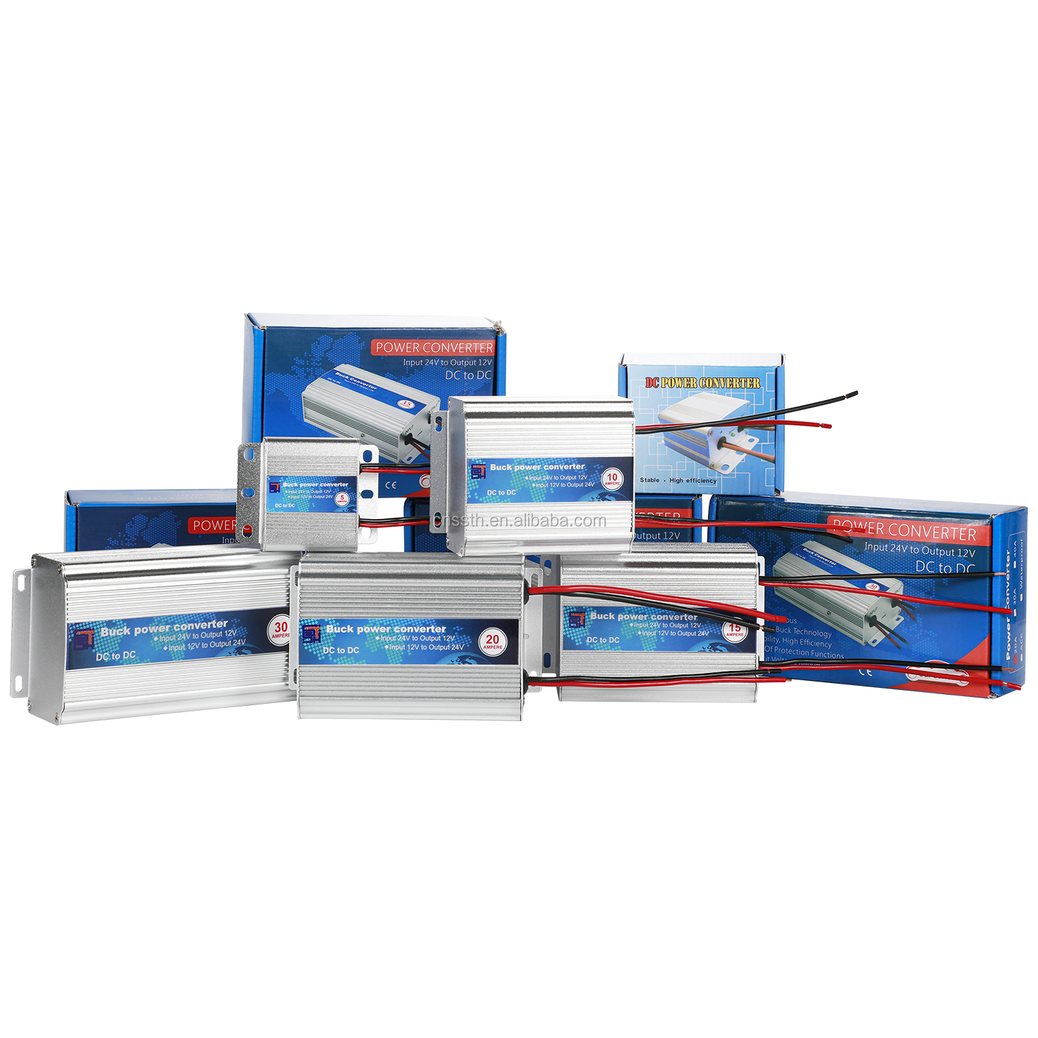24V To 12V DC-DC Converter 5a 10a 15a 20a 30a DC-DC Step Down Converter