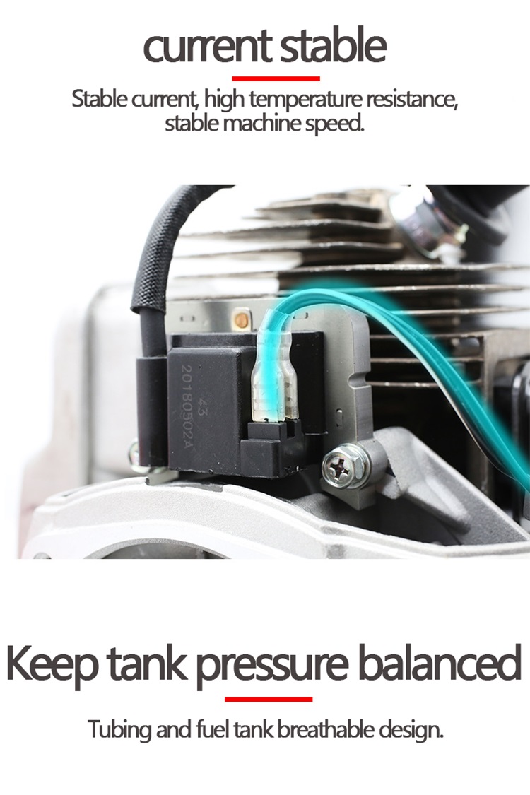 Portable 43CC TU43 Multifunction Petrol Brush Cutter Cordless 1.45kw