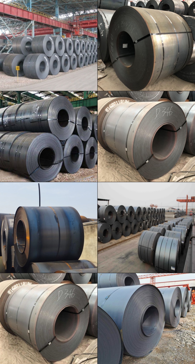 AiSi Standard Carbon Steel Coil Q195 Q215 Q235 Q255 Q275 Q355 Ss400 in Length 600-1250mm for Materials