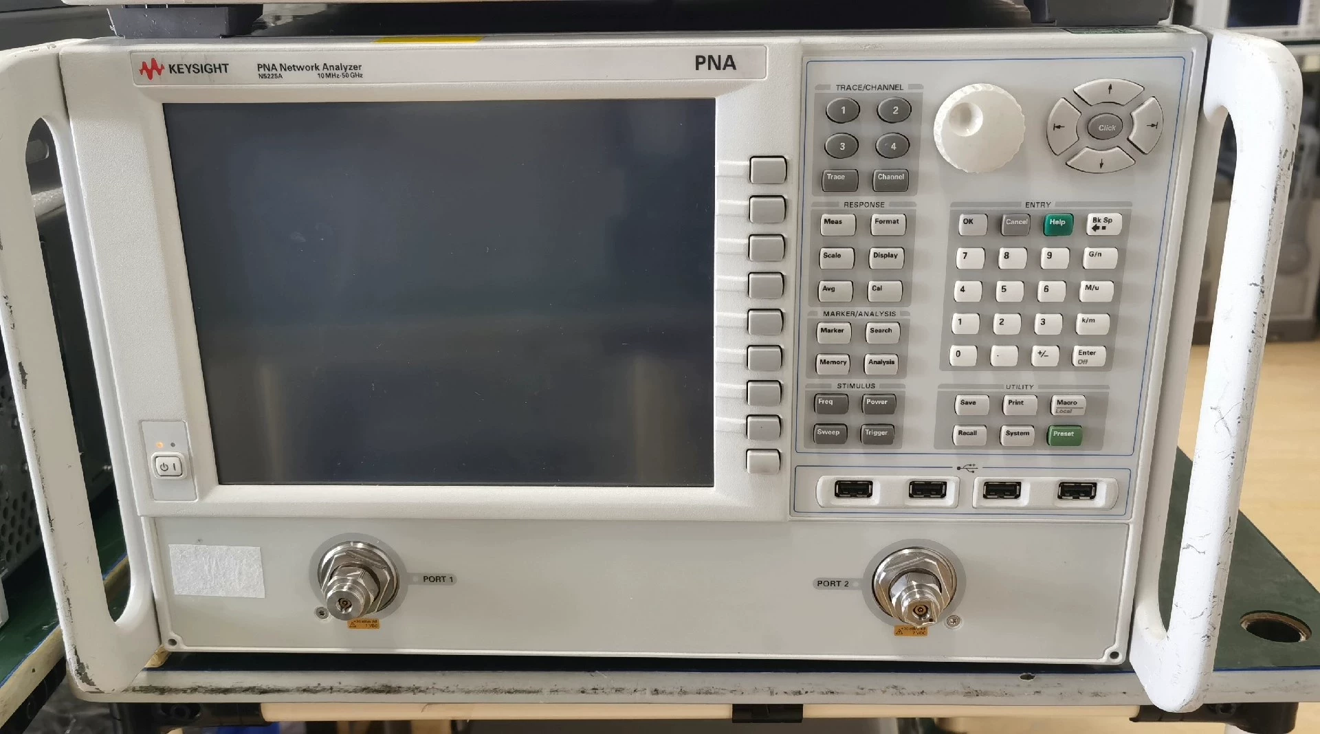 110dB Dynamic Range PNA Vector Network Analyzer VNA Agilent Keysight N5225A