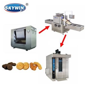 Tray Type Rotary Moulder Cookie Machine / Soft Biscuit Making Machine