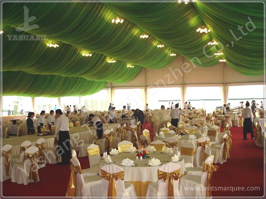 Custom Exhibition High Peak Frame Tent Pagoda Replacement Canopy Pavilion