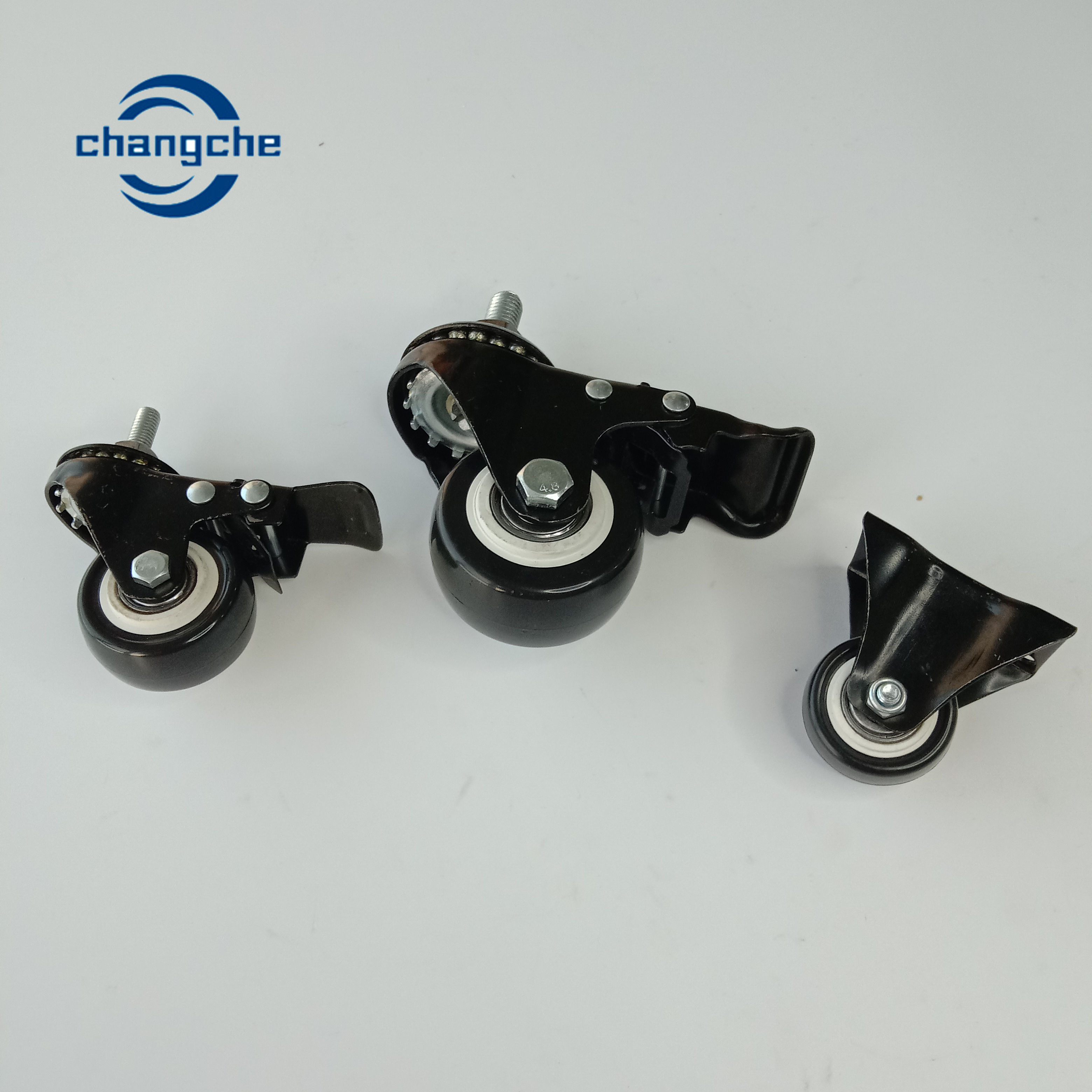 Universal M8 Plastic Furniture Castors Wheels Replacement