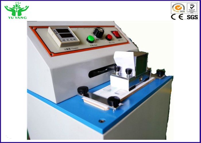 60 mm ASTM D5264 Package / Paperboard Ink Rub Testing Machine 43 Times / Min