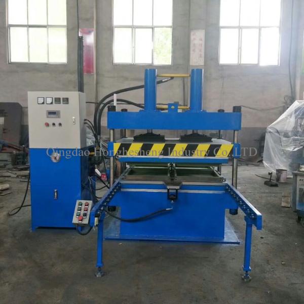 1080X1080mm Rubber Tile Making Machine Rubber Floor Mat Hydraulic Vulcanizing