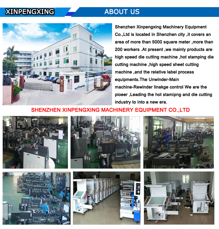 30KW Sticker Label Die Cutting Machine Intermittent Semi Rotary Label Die Cutter