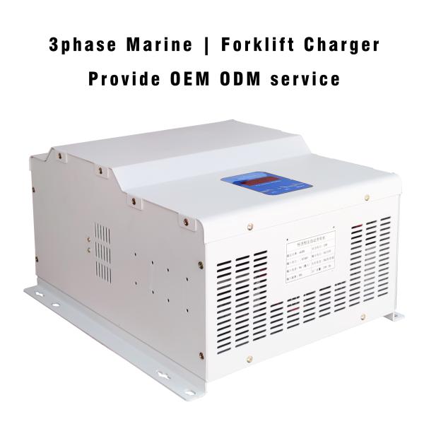 12V 24V 48V 80V 96V 6400W Industrial Battery Chargers Customizable DC Connector