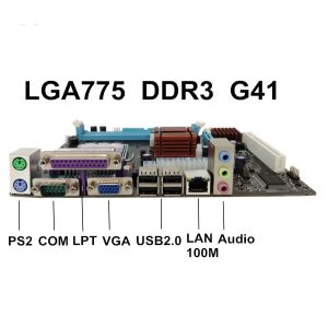 Intel G41 Xeon Motherboard 2x1.5V DDR3 And DDR2 Ram DIMM 8GB