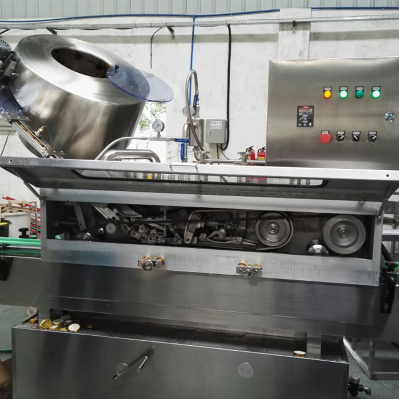 Glass Bottle Steam Vacuum Sealing Machine for Various Shapes and Specifications Ideal