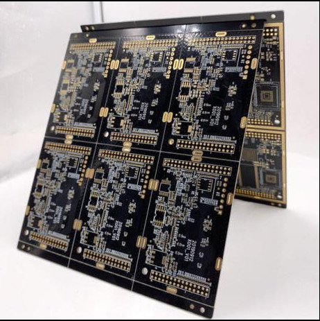 Quality 1-3oz Copper Double Sided PCB Printed Circuit Board With Black Oil Customization for sale