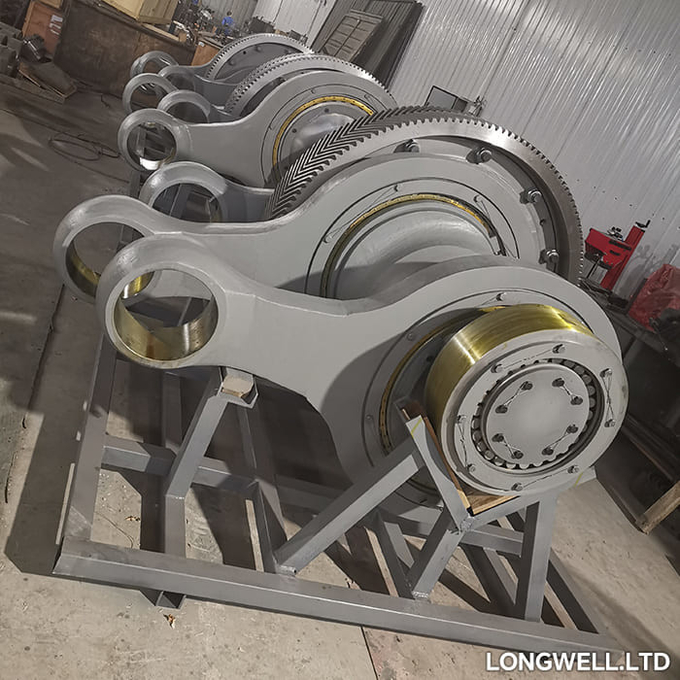 Heat Treatment RGF-1300 Mud Pump Crankshaft AH0501010200 RGF800-02.00 Mud Pump Parts