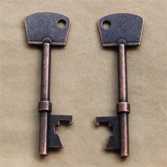 Die Casting Innovative Wedding Favor Antique Key Shape Beer Bottle Opener key