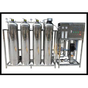 SS304 Water Softener Filtration System With Manganese Sand / Activated Carbon