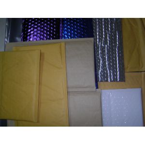 Kraft Bubble Mailers Padded Envelopes , A4 Bubble Envelopes Printed Logo