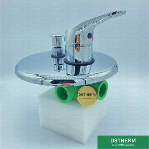 China DIN Sanitary Ware Shower PPR Stop Valve Four Ways Heat Insulation on sale