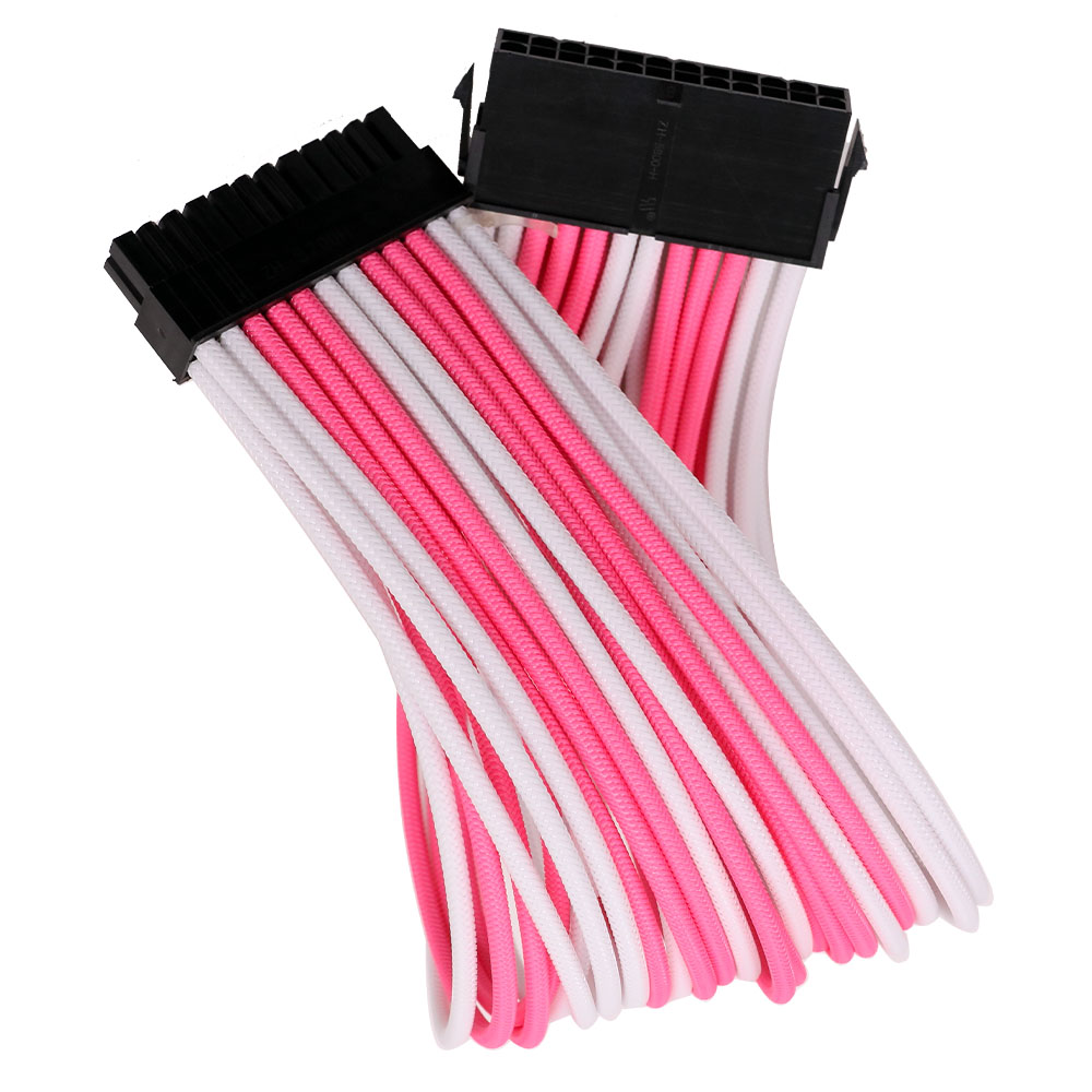 Excellent Quality PSU cable 24Pin Male to female Computer Power Extension Cable