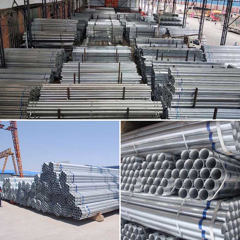 Full Hard 6m Square Rectangular Galvanized Steel Pipe DX51D